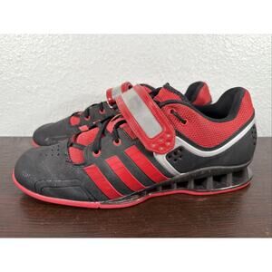 Adidas Adipower Men's Size 11 Weightlifting Shoes Black/Red (M21865) RARE